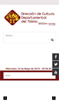 Mobile Screenshot of culturatolima.org
